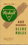 Pickett 400 Business Slide Rules
