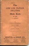 K+E Log Log Duplex Decitrig Manual